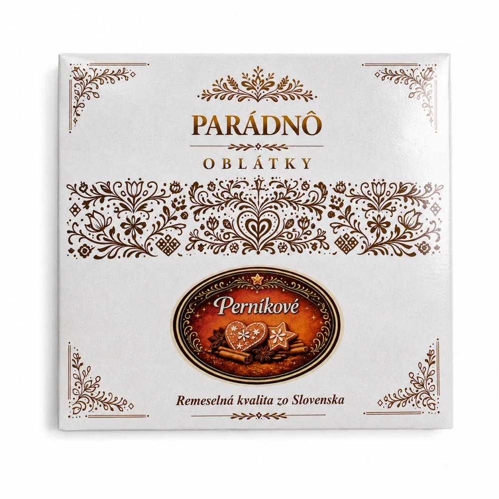 Oblátky perníkové Parádnô