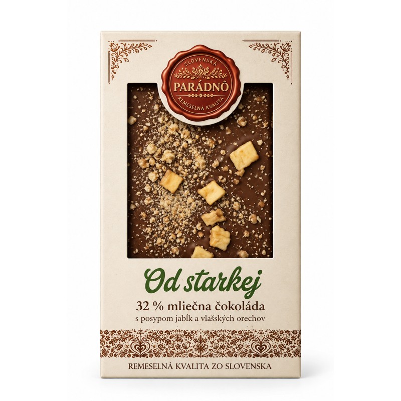 Čokoláda Parádnô od Starkej mliečna