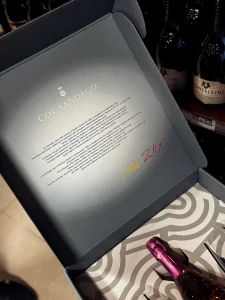 Gift Box Col Sandago Prosecco DOC Rosé + 2 poháre