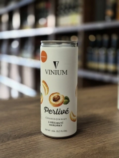 Perlivé Chardonnay s príchuťou Marhuľa VINIUM